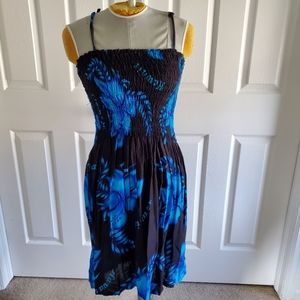 Hawaiian floral dress